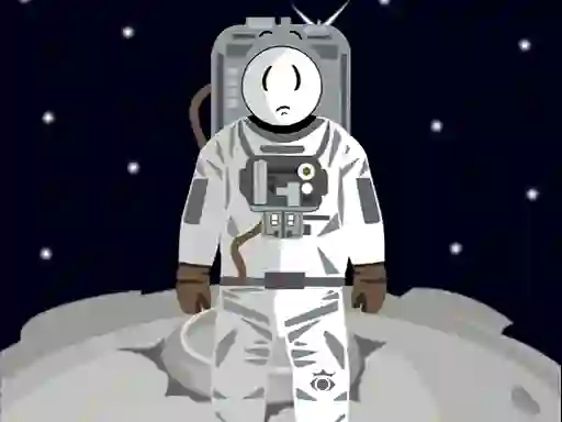 Xogo Stickman in Space en liña