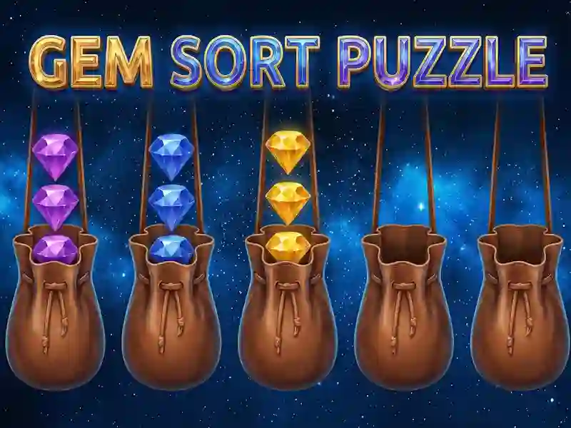 Xogo Gem Sort Puzzle en liña