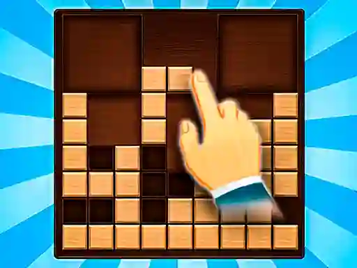 Xogo Solve the Cube Wooden Blocks 2D en liña