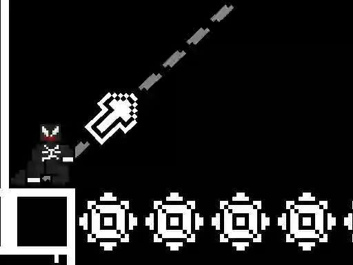 Xogo 8bit Black Ropeman en liña