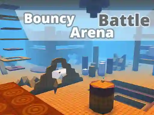 Xogo Kogama: Bouncy Arena Battle en liña
