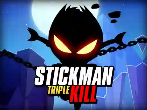 Xogo Stickman Triple Kill en liña