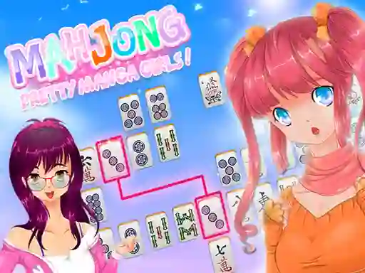 Xogo Mahjong Pretty Manga Girls en liña