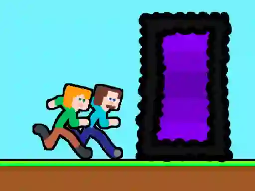 Xogo Steveman and Alexwoman: Easter Egg en liña