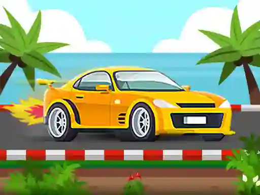 Xogo 2D Car Racing en liña