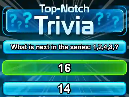 Xogo Top Notch Trivia en liña