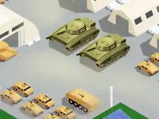 Xogo Tank Army Parking en liña
