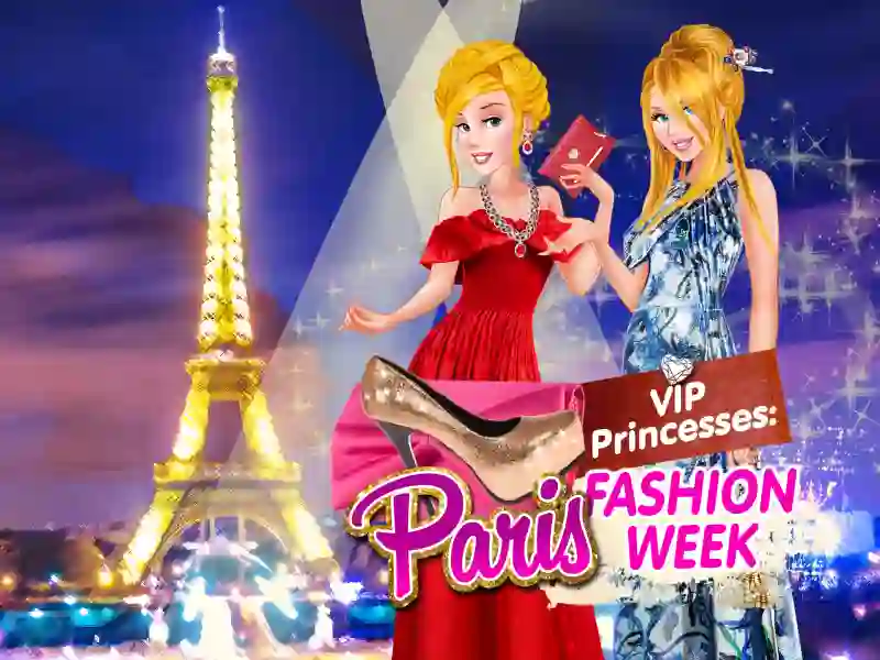 Xogo VIP Princesses: Paris Fashion Week en liña