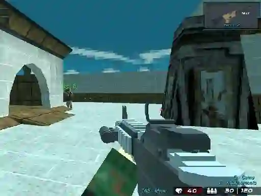 Xogo Blocky Shooting Arena 3d Pixel Combat en liña