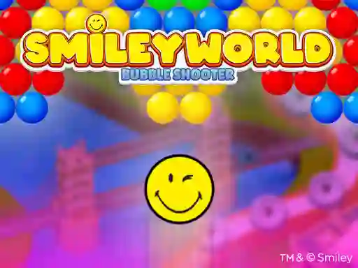 Xogo Smileyworld Bubble Shooter en liña