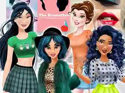 Xogo Princess Style Vlog Tips for Brunettes en liña