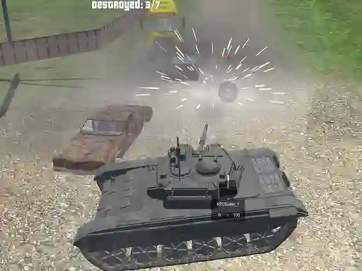 Xogo Tank Shooting Simulator en liña