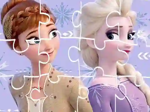 Xogo Frozen Sister Jigsaw en liña