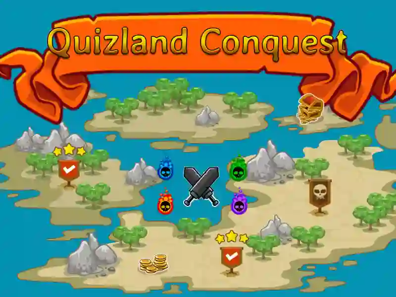 Xogo Quizland Conquest en liña