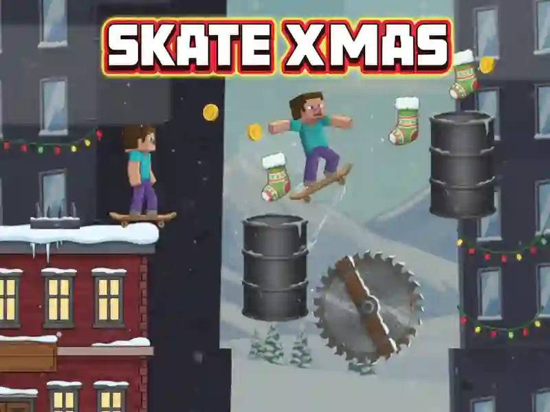 Xogo Skate Xmas en liña