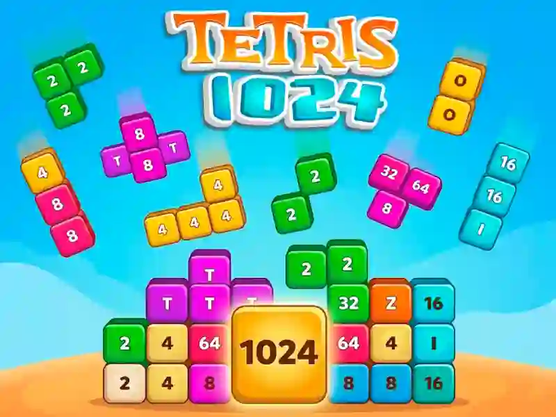 Xogo Tetris 1024 en liña