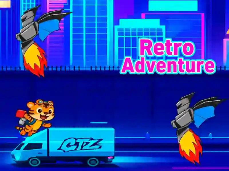 Xogo Retro Adventure en liña