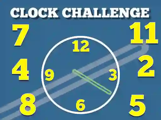 Xogo Clock Challenge en liña