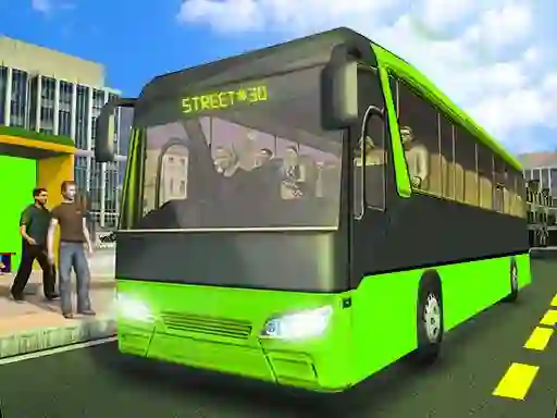 Xogo City Passenger Coach Bus Simulator Bus Driving 3d en liña