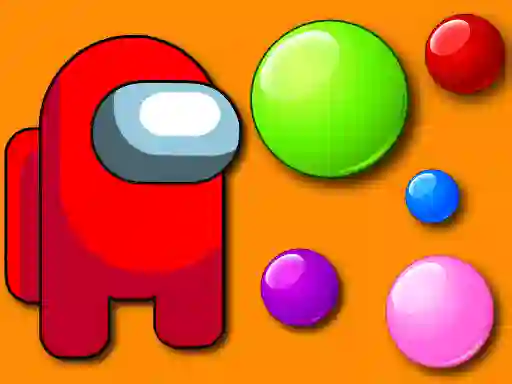 Xogo Among Them Bubble Shooter en liña