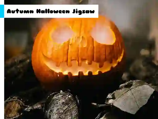 Xogo Autumn Halloween Jigsaw en liña