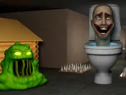 Xogo Toilet Monster Attack Sim 3D en liña