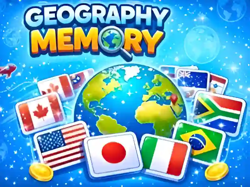 Xogo Geography Memory en liña