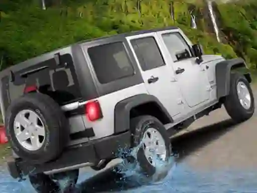 Xogo 4x4 Passenger Jeep Driving game 3D en liña