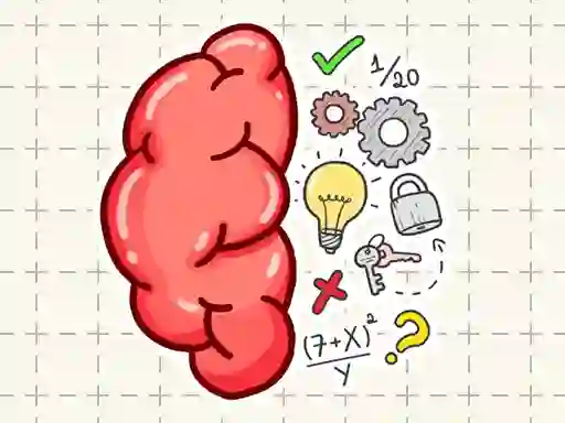 Xogo Brain Tricky Puzzles en liña