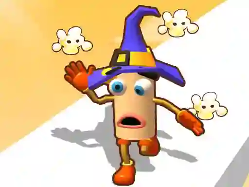Xogo Popcorn Race 3D en liña