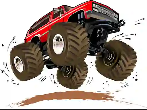 Xogo Monster Trucks Memory en liña