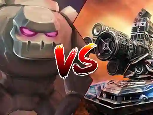 Xogo Tank vs Golems en liña