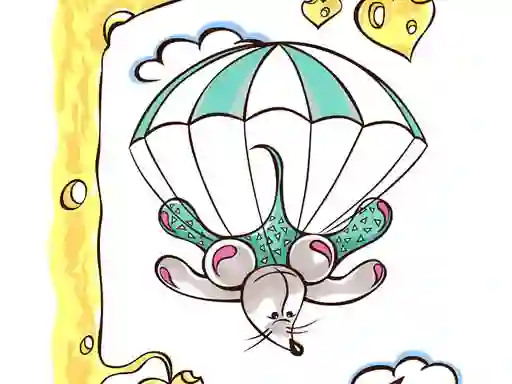 Xogo Cute Animals Sky Fall en liña