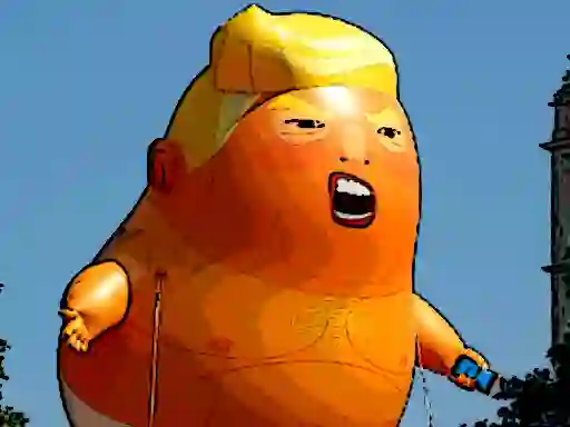 Xogo Trump Flying Adventure en liña