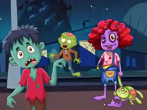 Xogo Zombie Fun Jigsaw en liña
