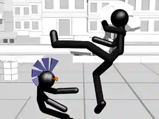 Xogo Stickman Fighting 3d en liña