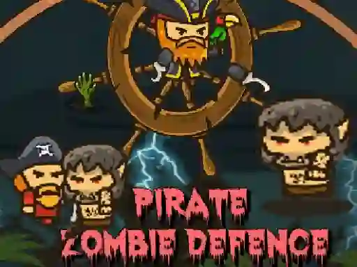 Xogo Pirate Zombie Defence en liña