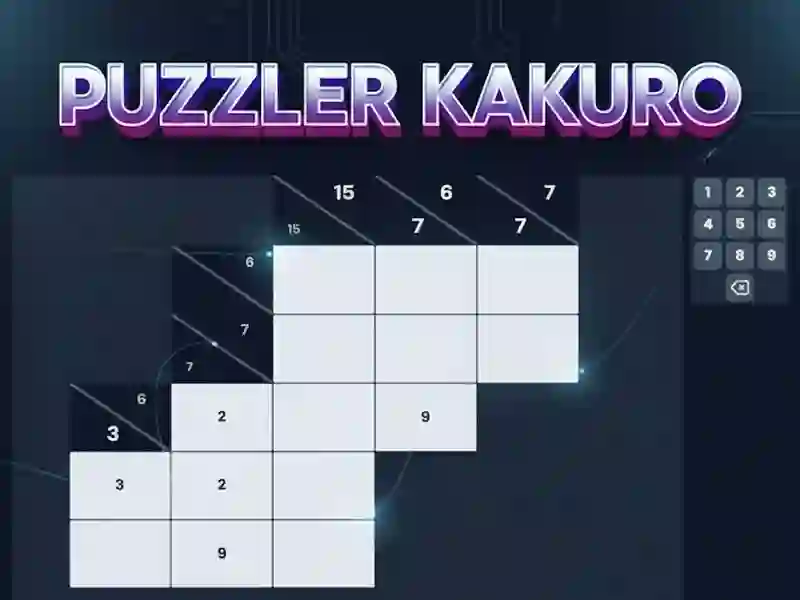 Xogo Puzzler Kakuro en liña