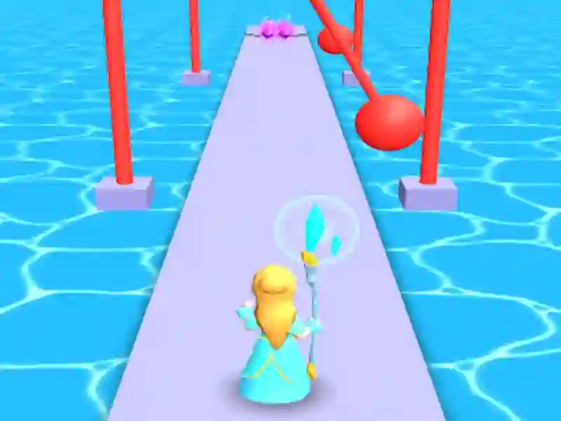 Xogo Frozen Race 3D en liña