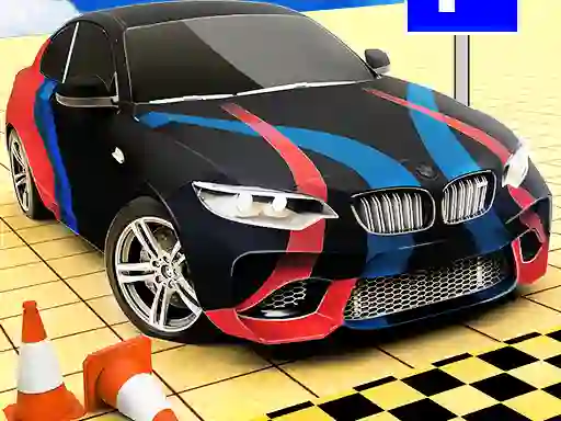 Xogo Realistic car Parking en liña