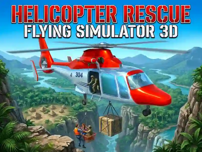 Xogo Helicopter Rescue Flying Simulator 3d en liña