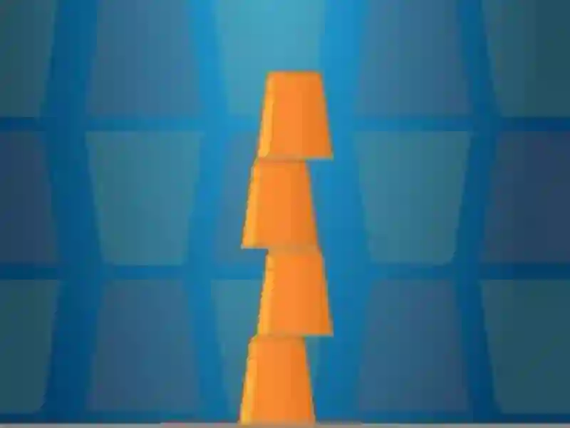 Xogo Cups Tower Builder en liña