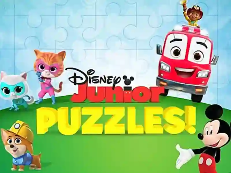 Xogo Disney Junior Puzzles en liña