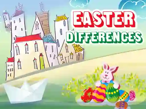 Xogo Easter Differences en liña