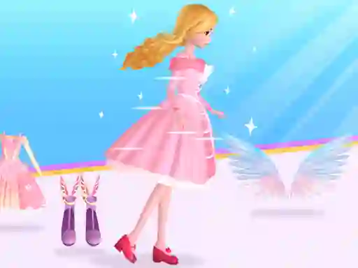 Xogo Fashion Princess Dress Up en liña