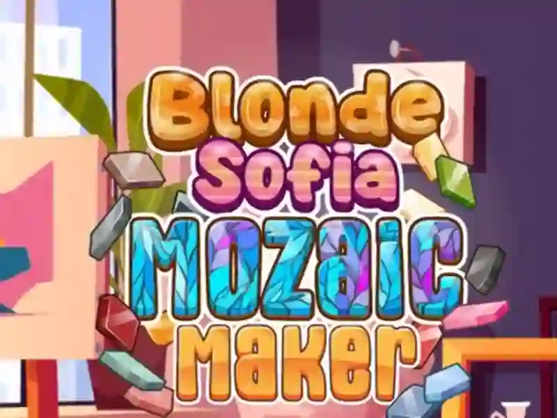 Xogo Blonde Sofia: Mozaic Maker en liña