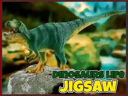 Xogo Dinosaurs Life Jigsaw en liña