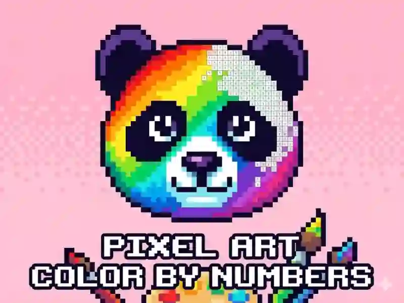 Xogo Pixel Art - Color by Numbers en liña