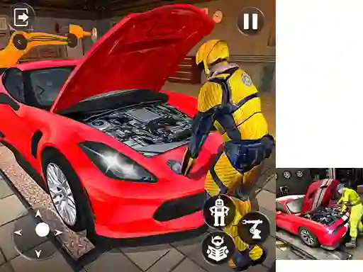 Xogo Car Mechanic Auto Workshop Repair Garage en liña