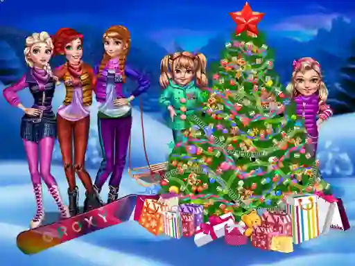Xogo Princess Christmas Night en liña